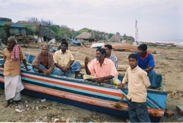 Nambiar Nagar boatmen discouraged, not wanting to go back to the sea. Boats are all destroyed